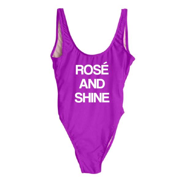 RAVESUITS Classic One Piece XS / Magenta Rosé And Shine One Piece