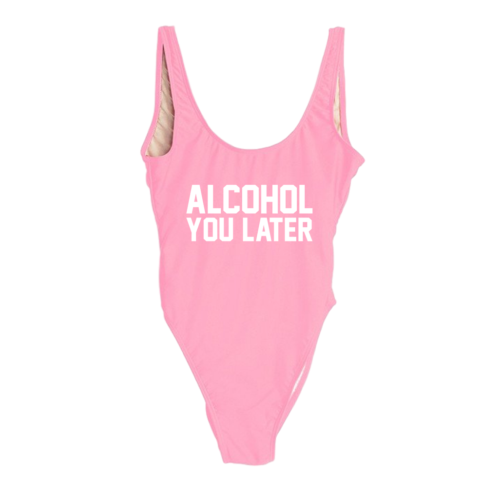 RAVESUITS Classic One Piece XS / Pink Alcohol You Later