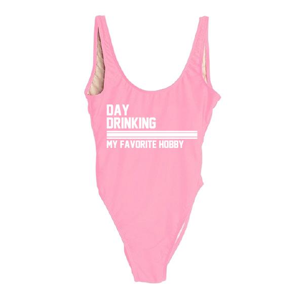 RAVESUITS Classic One Piece XS / Pink Day Drinking One Piece