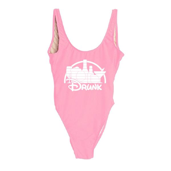 RAVESUITS Classic One Piece XS / Pink Drunk One Piece