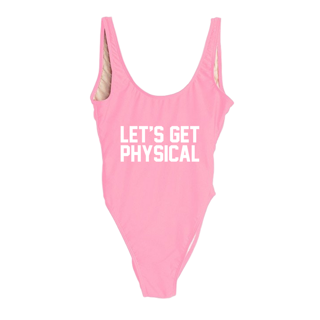 RAVESUITS Classic One Piece XS / Pink Let's Get Physical One Piece