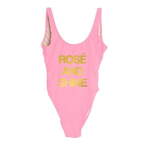 RAVESUITS Classic One Piece XS / Pink [PINK] Rose And Shine One Piece [GOLD]