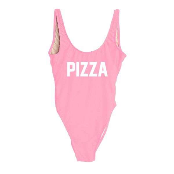 RAVESUITS Classic One Piece XS / Pink Pizza One Piece