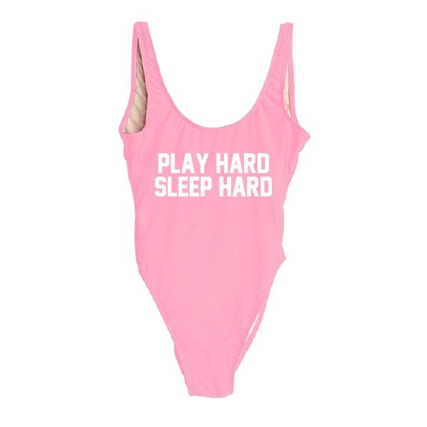 RAVESUITS Classic One Piece XS / Pink Play Hard Sleep Hard One Piece
