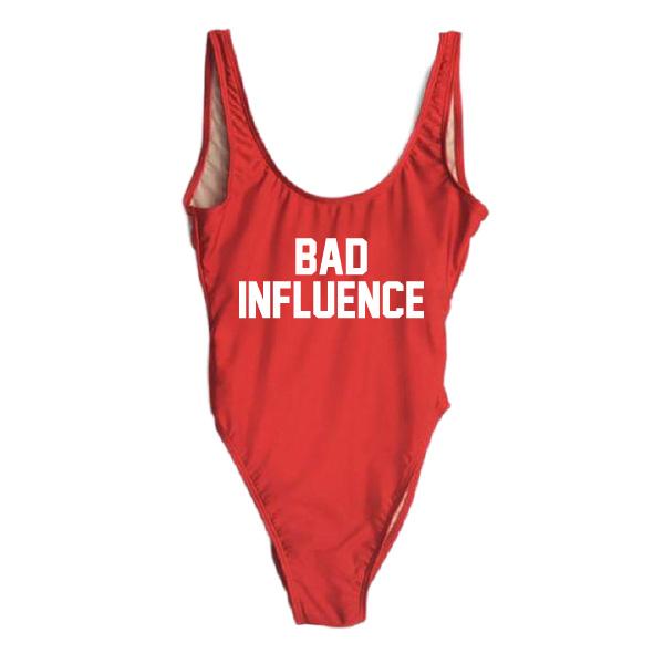 RAVESUITS Classic One Piece XS / Red Bad Influence One Piece