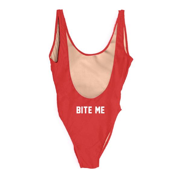 RAVESUITS Classic One Piece XS / Red Bite Me One Piece