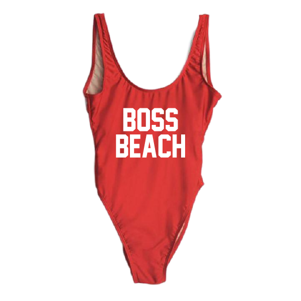 RAVESUITS Classic One Piece XS / Red Boss Beach One Piece