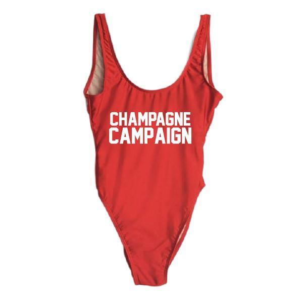 RAVESUITS Classic One Piece XS / Red Champagne Campaign One Piece