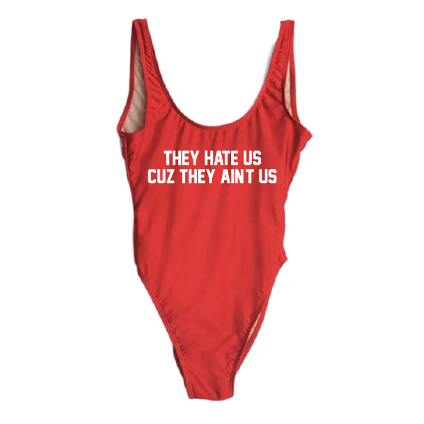 RAVESUITS Classic One Piece XS / Red Cuz They Ain't Us One Piece [4TH OF JULY]