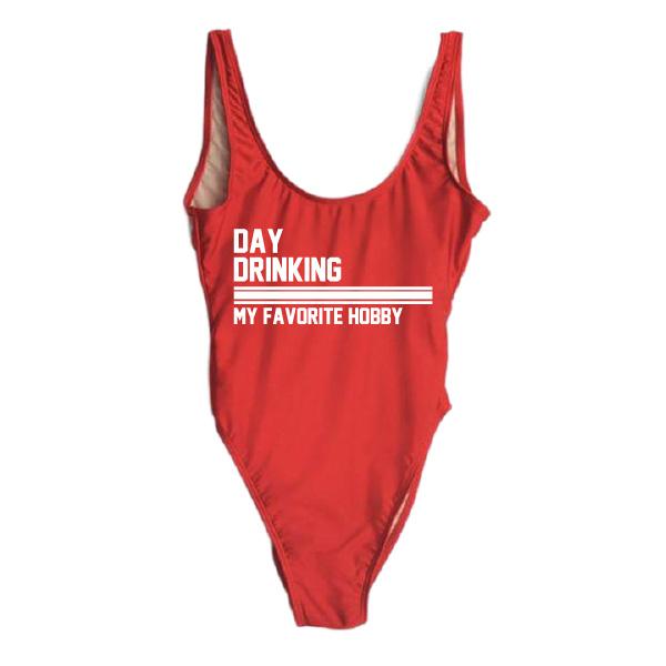 RAVESUITS Classic One Piece XS / Red Day Drinking One Piece