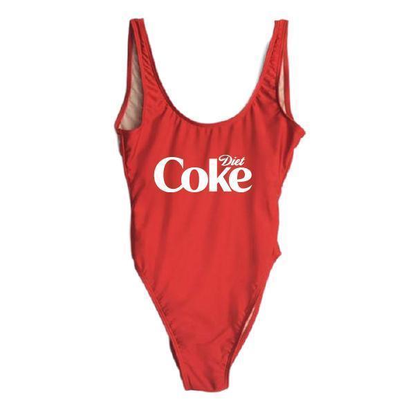 RAVESUITS Classic One Piece XS / Red Diet Coke One Piece