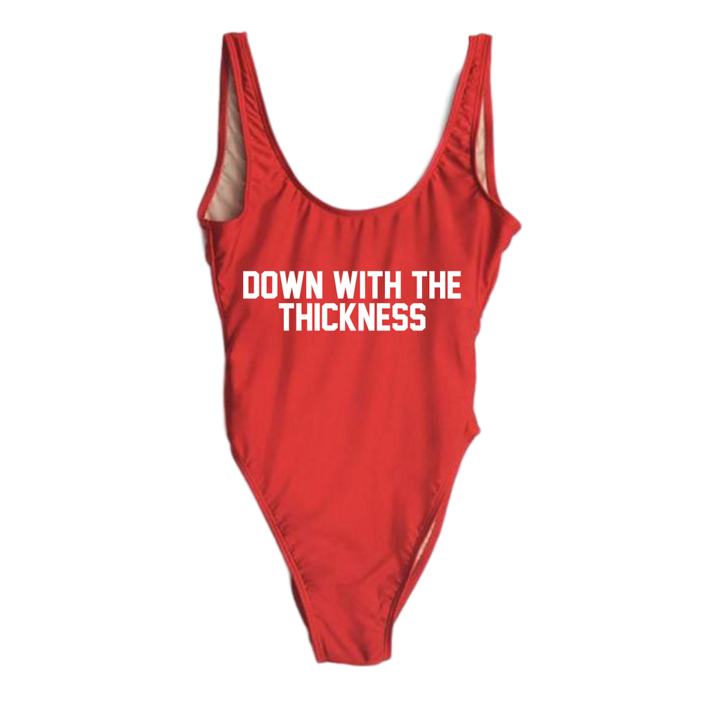 RAVESUITS Classic One Piece XS / Red Down With The Thickness One Piece
