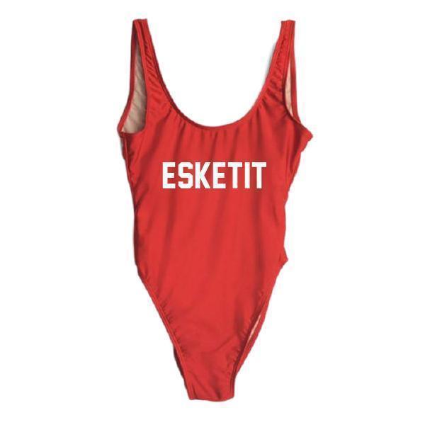 RAVESUITS Classic One Piece XS / Red Esketit One Piece