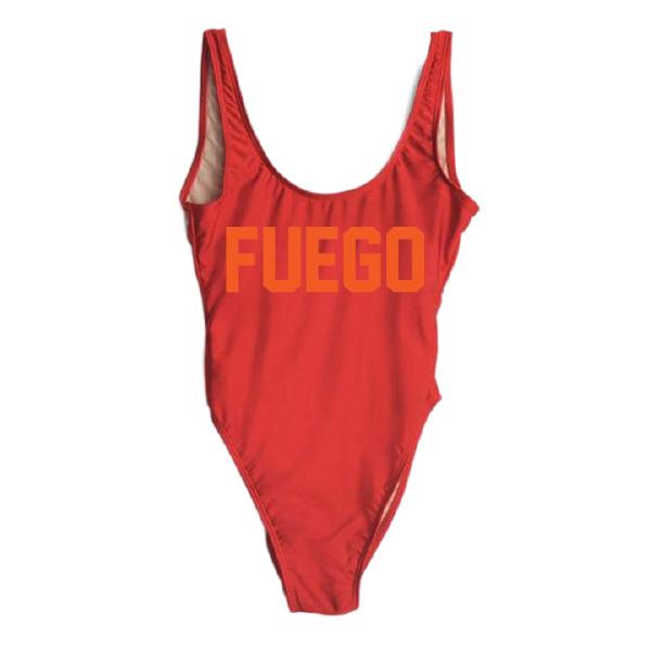 RAVESUITS Classic One Piece XS / Red Fuego One Piece