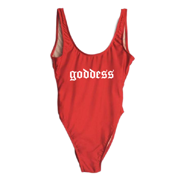RAVESUITS Classic One Piece XS / Red Goddess One Piece
