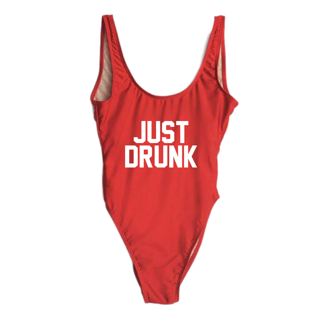 RAVESUITS Classic One Piece XS / Red Just Drunk One Piece