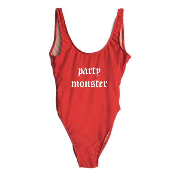 RAVESUITS Classic One Piece XS / Red Party Monster One Piece