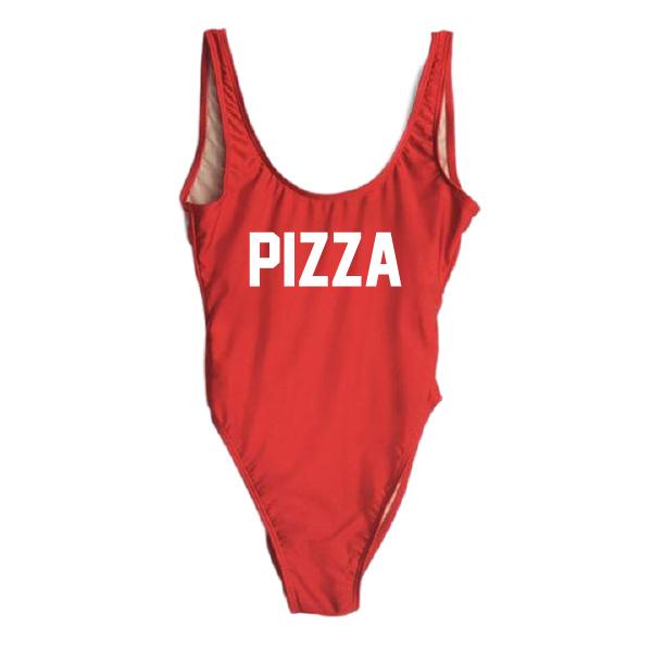 RAVESUITS Classic One Piece XS / Red Pizza One Piece