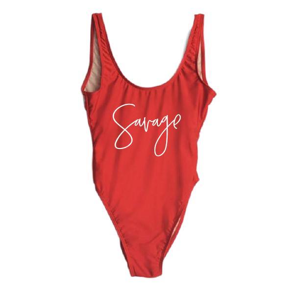 RAVESUITS Classic One Piece XS / Red Savage One Piece