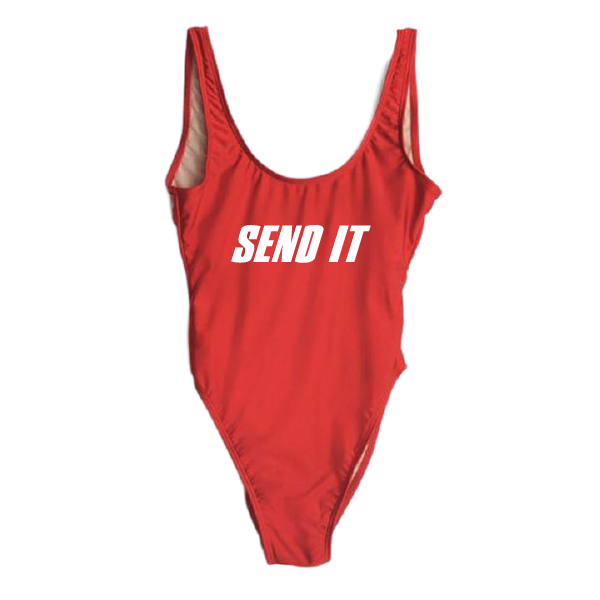 RAVESUITS Classic One Piece XS / Red Send It One Piece