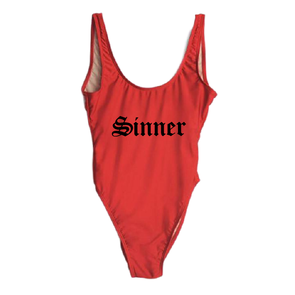 RAVESUITS Classic One Piece XS / Red Sinner One Piece [HALLOWEEN]