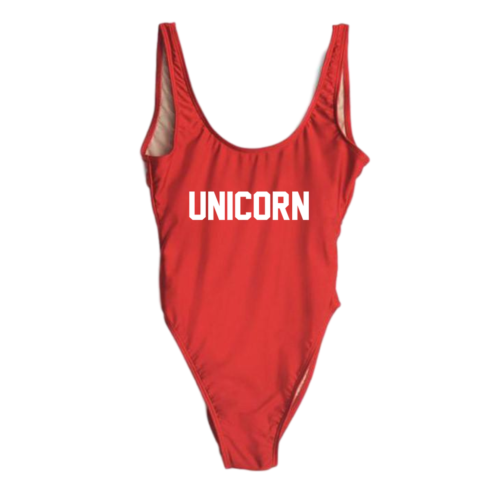RAVESUITS Classic One Piece XS / Red Unicorn One Piece