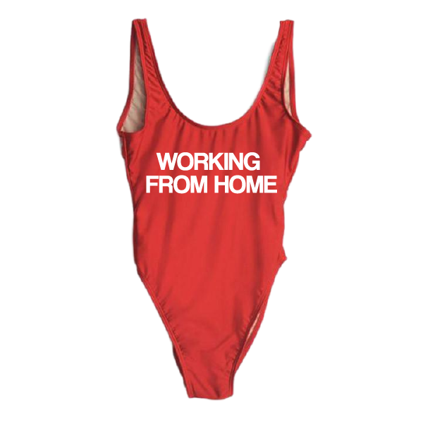 RAVESUITS Classic One Piece XS / Red Working From Home