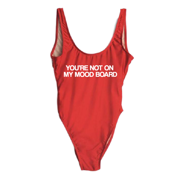 RAVESUITS Classic One Piece XS / Red You're Not On My Mood Board