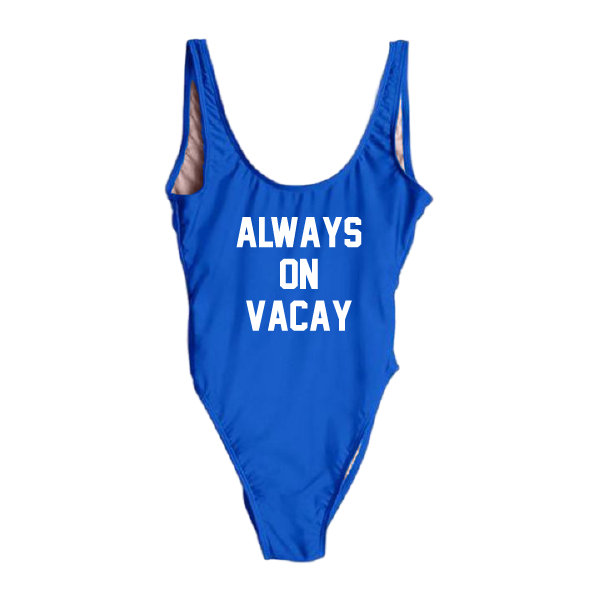 RAVESUITS Classic One Piece XS / Royal Blue Always On Vacay One Piece