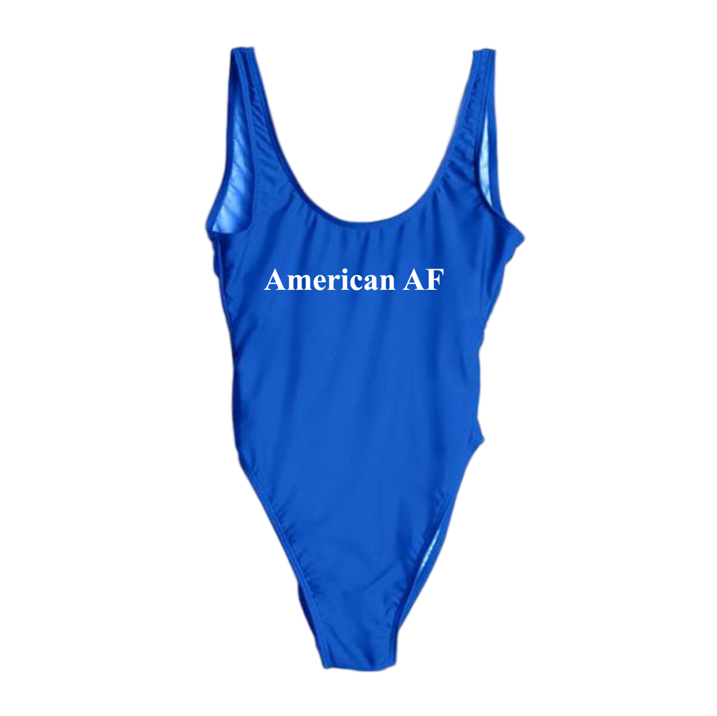 RAVESUITS Classic One Piece XS / Royal Blue American AF One Piece [4TH OF JULY]