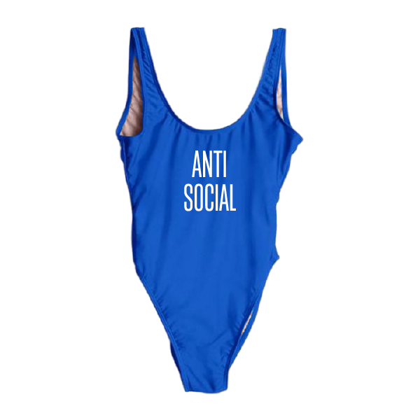 RAVESUITS Classic One Piece XS / Royal Blue Anti Social One Piece