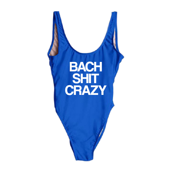 RAVESUITS Classic One Piece XS / Royal Blue Bach Sh*t Crazy One Piece
