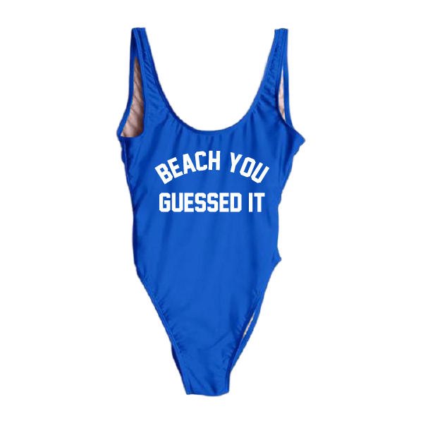 RAVESUITS Classic One Piece XS / Royal Blue Beach You Guessed It One Piece