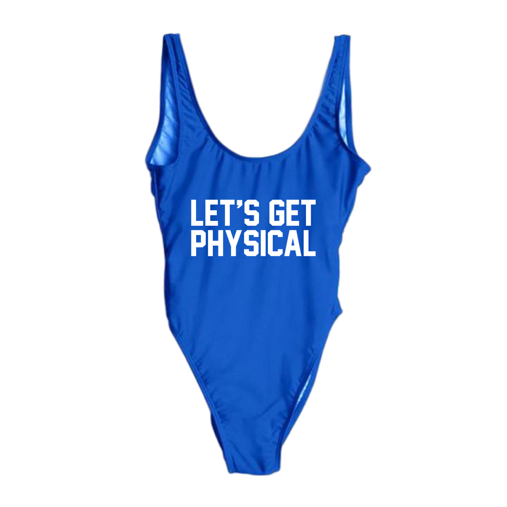 RAVESUITS Classic One Piece XS / Royal Blue Let's Get Physical One Piece