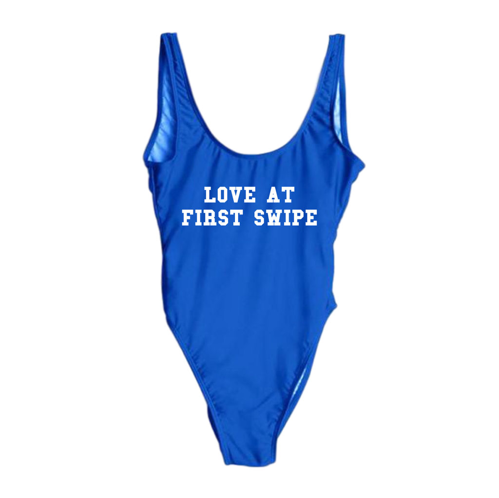 RAVESUITS Classic One Piece XS / Royal Blue Love At First Swipe One Piece