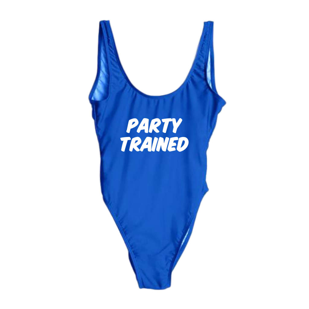 RAVESUITS Classic One Piece XS / Royal Blue Party Trained One Piece