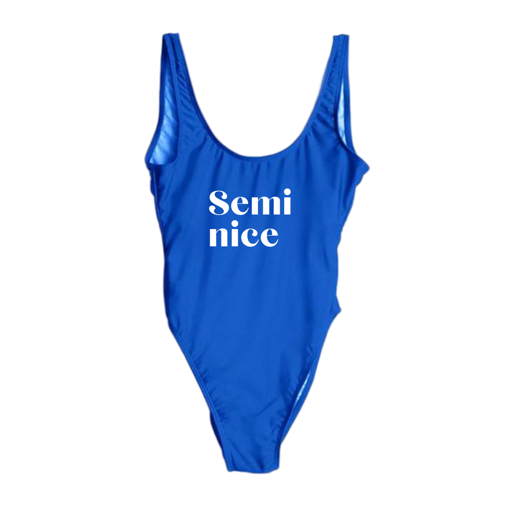 RAVESUITS Classic One Piece XS / Royal Blue Semi Nice One Piece