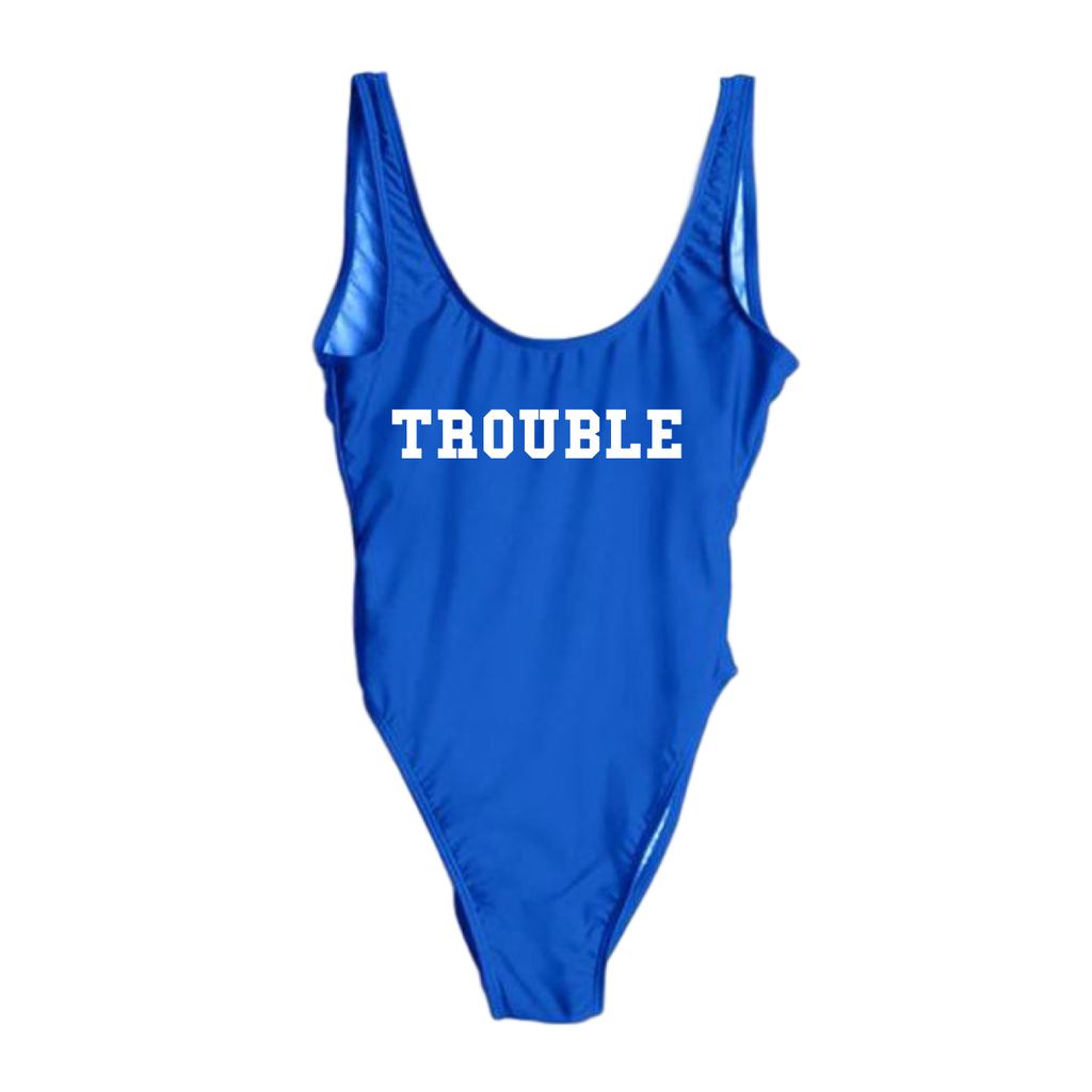 RAVESUITS Classic One Piece XS / Royal Blue Trouble One Piece