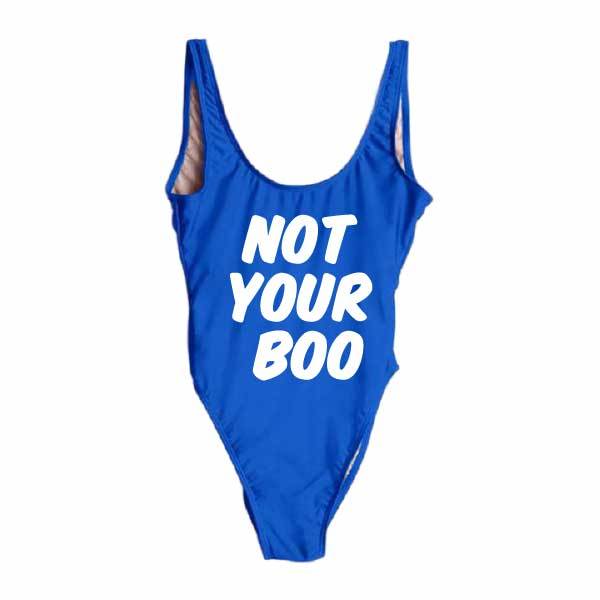 RAVESUITS Classic One Piece XS / Royal Not Your Boo One Piece [HALLOWEEN]