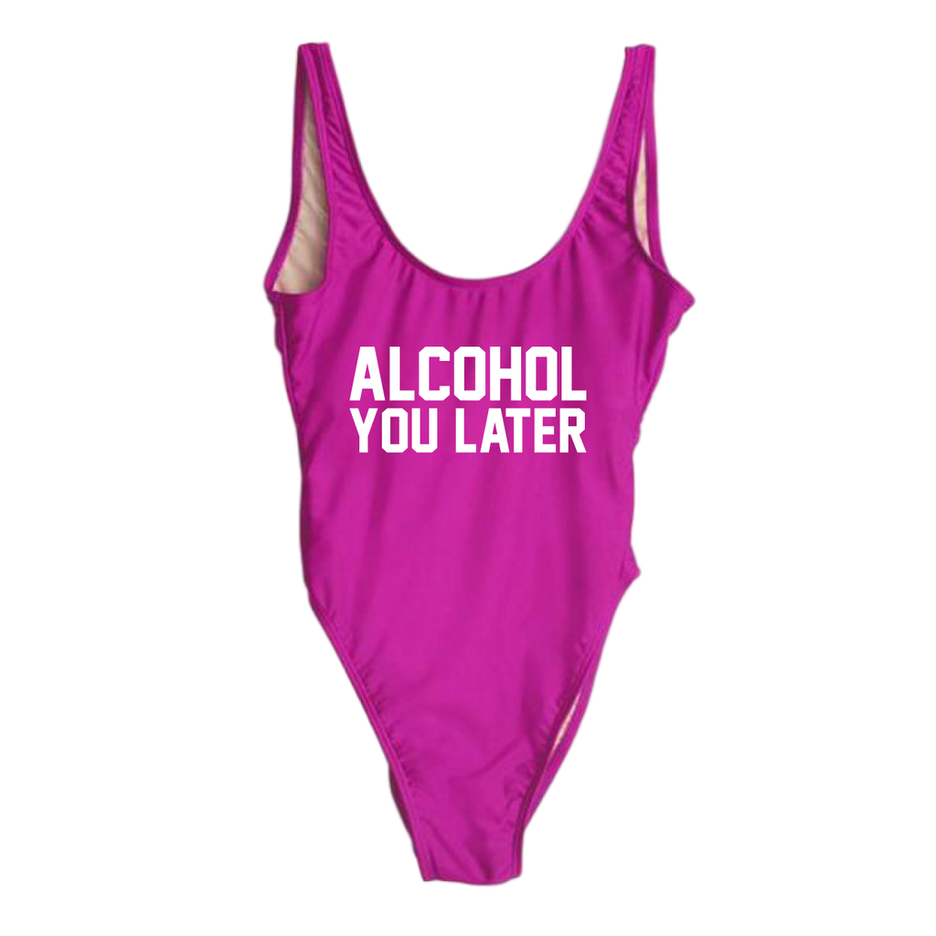 RAVESUITS Classic One Piece XS / Violet (Temporarily darker than pictured.) Alcohol You Later
