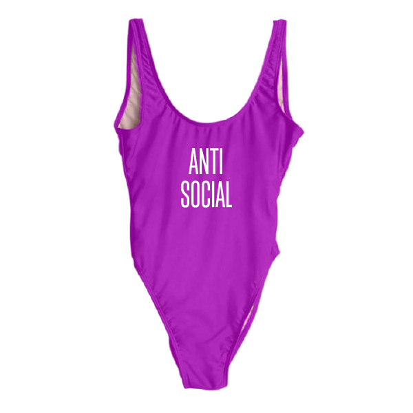 RAVESUITS Classic One Piece XS / Violet (Temporarily darker than pictured.) Anti Social One Piece