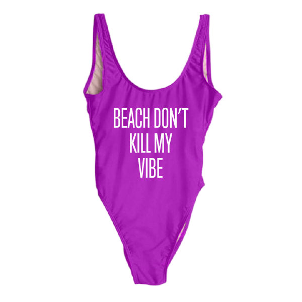 RAVESUITS Classic One Piece XS / Violet (Temporarily darker than pictured.) Beach Be Humble