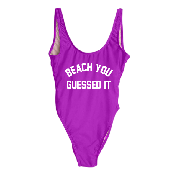 RAVESUITS Classic One Piece XS / Violet (Temporarily darker than pictured.) Beach You Guessed It One Piece