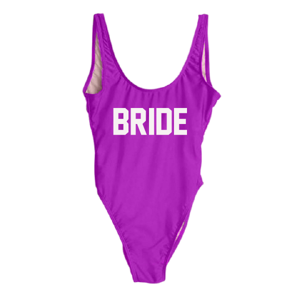 RAVESUITS Classic One Piece XS / Violet (Temporarily darker than pictured.) Bride One Piece