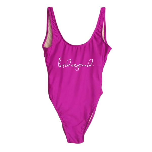 RAVESUITS Classic One Piece XS / Violet (Temporarily darker than pictured.) Bridesmaid One Piece