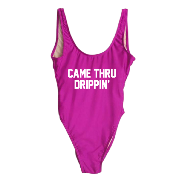 RAVESUITS Classic One Piece XS / Violet (Temporarily darker than pictured.) Came Thru Drippin' One Piece