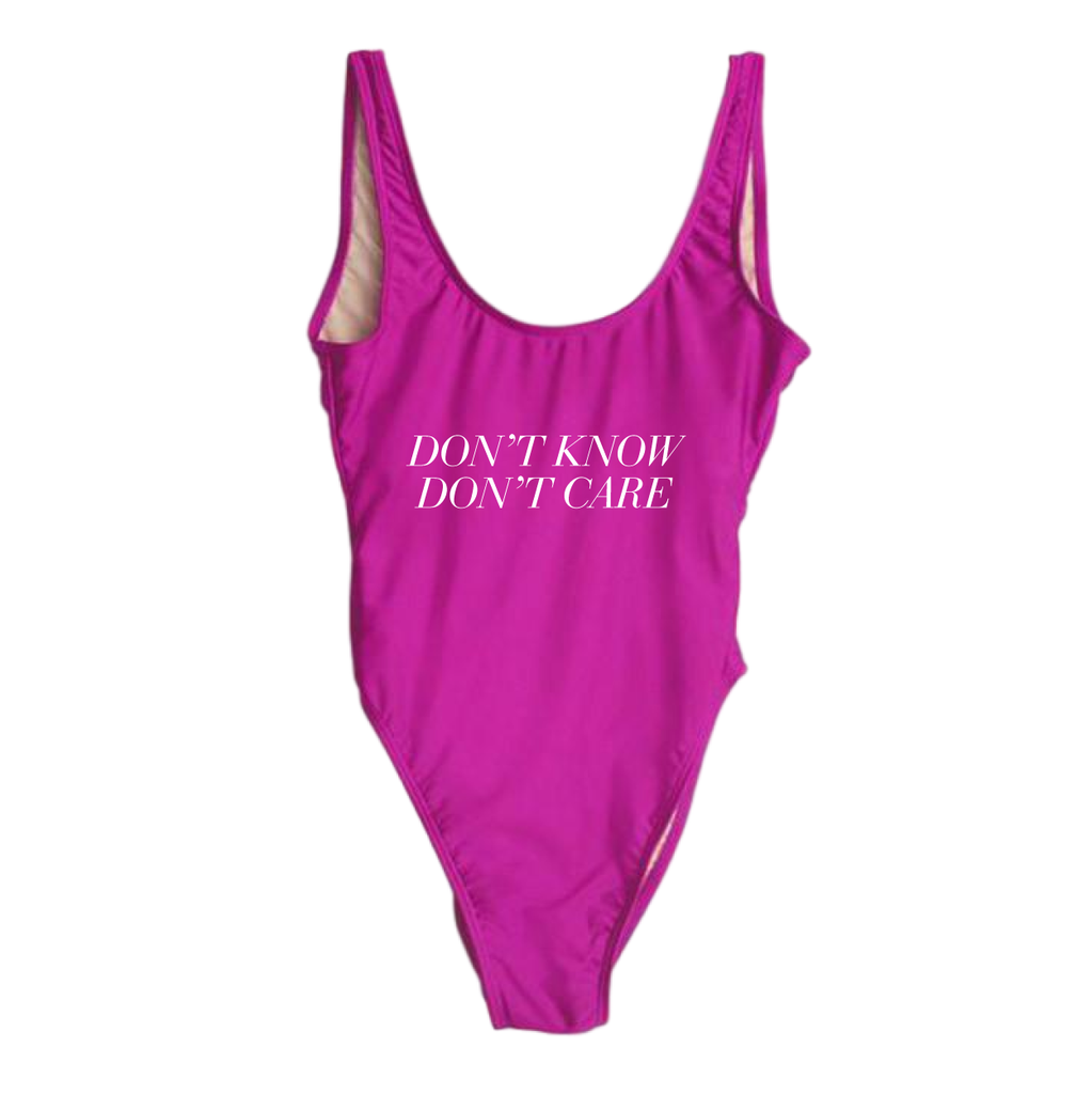 RAVESUITS Classic One Piece XS / Violet (Temporarily darker than pictured.) Don't Know Don't Care One Piece