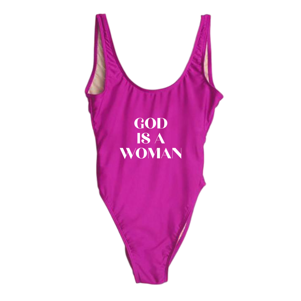 RAVESUITS Classic One Piece XS / Violet (Temporarily darker than pictured.) God Is A Woman One Piece