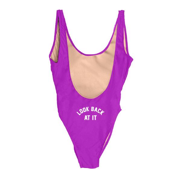 RAVESUITS Classic One Piece XS / Violet (Temporarily darker than pictured.) Look Back At It One Piece