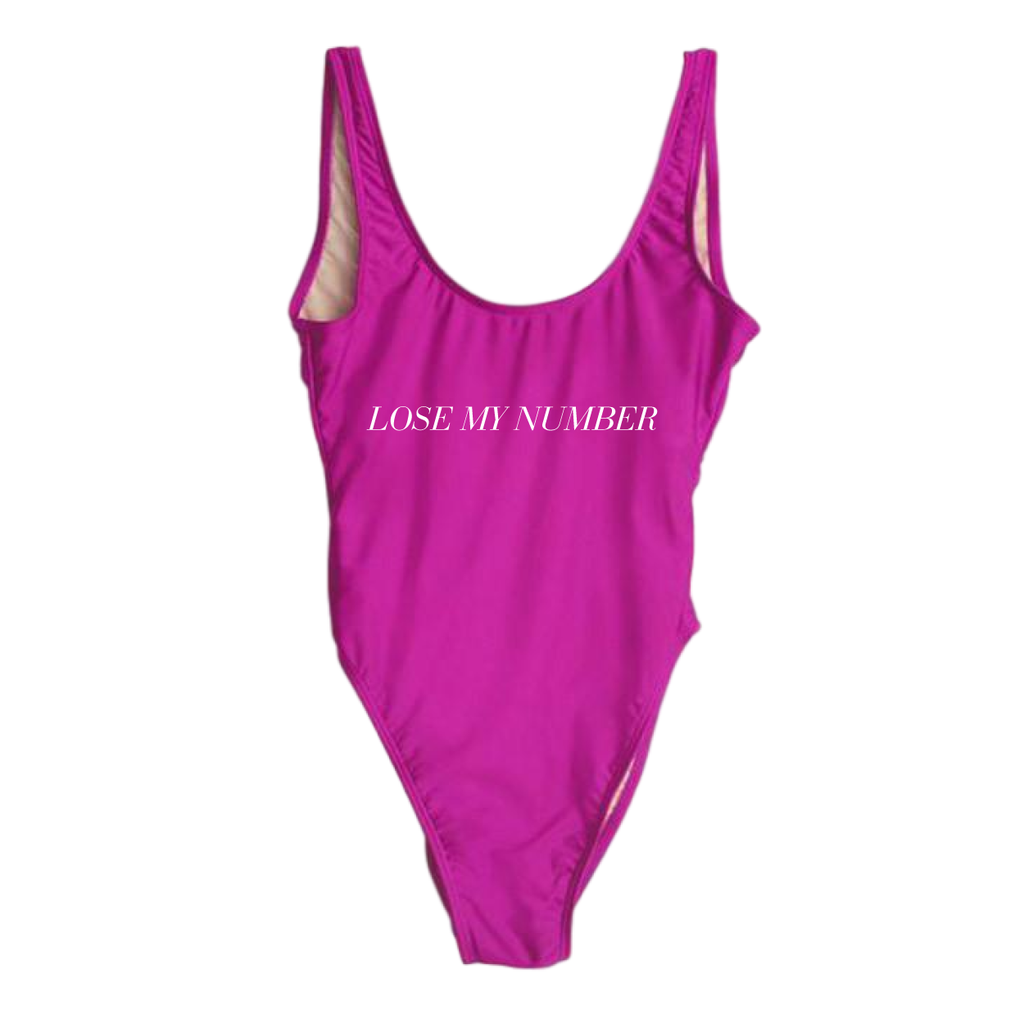 RAVESUITS Classic One Piece XS / Violet (Temporarily darker than pictured.) Lose My Number One Piece